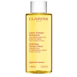 Lotion Tonique Hydratante - Aux extraits d\'aloé vera & fleur de safran-400ml CLARINS
