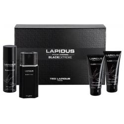 Pour Homme - Black Extrême Coffret - Eau de Toilette + 3 Produits-100ml TED LAPIDUS
