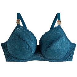 Pomm'Poire Soutien-gorge à armatures grand maintien bleu Paprika