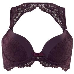 Pomm'Poire Soutien-gorge ampliforme coque moulée figue Ecaille