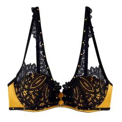 Pomm'Poire Soutien-gorge ampliforme coque moulée jaune Saltimbanque