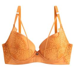 Pomm'Poire Soutien-gorge ampliforme coque moulée moutarde Effrontée