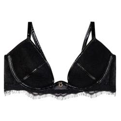 Pomm'Poire Soutien-gorge ampliforme coque moulée noir Sabbat