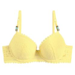 Pomm'Poire Soutien-gorge coques moulées jaune Timing