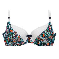 Pomm'Poire Soutien-gorge grand maintien ivoire Pâquerette
