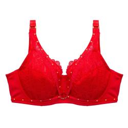 Pomm'Poire Soutien-gorge grand maintien rouge Saltimbanque