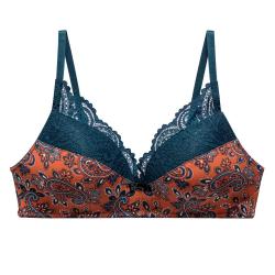 Pomm'Poire Soutien-gorge sans armatures coques souples caramel Metro