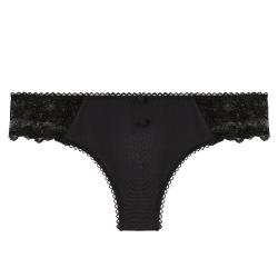 Pomm'Poire Tanga noir Noeud Pap