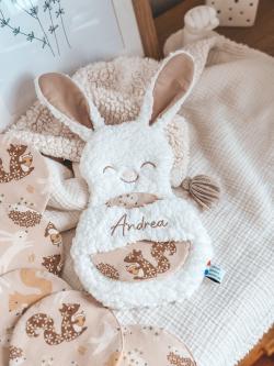 Doudou coussinet allaitement AmiMaux - Le lolopin