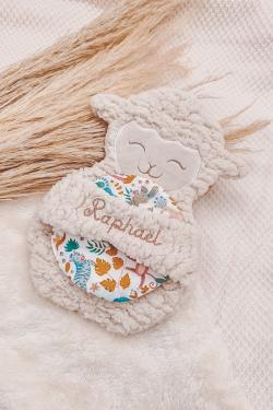 Doudou coussinet allaitement AmiMaux - Le Moutéton