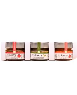Coffret apéritif bio - courgette, tomate, poivron - Edélices