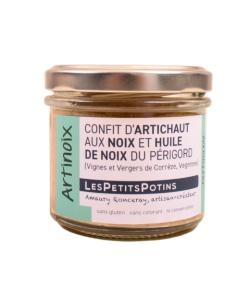 Artinoix - Confit d'artichaut aux noix et huile de noix du Périgord - Edélices