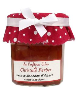 Confiture de cerises blanches et kirsch