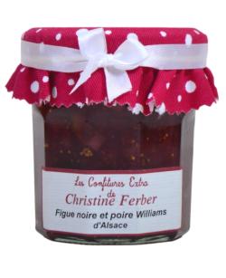 Confiture de figue noire et poire Williams - Edélices