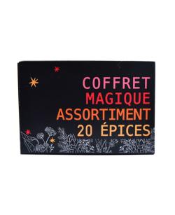 Coffret assortiment 20 épices - Edélices