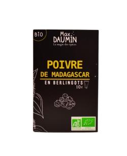Poivre noir de Madagascar bio - 10 berlingots - Edélices