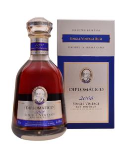 Rhum Diplomatico - Single Vintage 2008 - Edélices