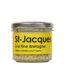 Rillettes de Saint-Jacques à la Fine Bretagne - Edélices