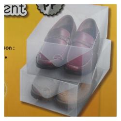 ACCESSOIRES BOITE DE RANGEMENT À CHAUSSURES PLIABLE