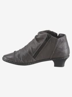 Bottines largeur g* , gris, taille 40 - MODA VILONA - Mode Femme et Homme