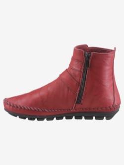 Bottines largeur g* , rouge, taille 39 - MODA VILONA - Mode Femme et Homme
