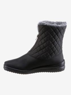 Bottines largeur g* , noir, taille 43 - MODA VILONA - Mode Femme et Homme