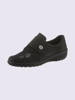 Chaussures à bandes auto-agrippantes largeurs h* et k* , noir, taille 40 - MODA VILONA - Mode Femme et Homme