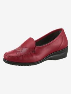 Mocassins largeur h* , bordeaux, taille 41 - MODA VILONA - Mode Femme et Homme