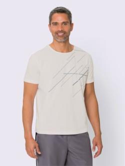 T-shirt de loisirs sport et loisirs , blanc, taille M - MODA VILONA - Mode Femme et Homme
