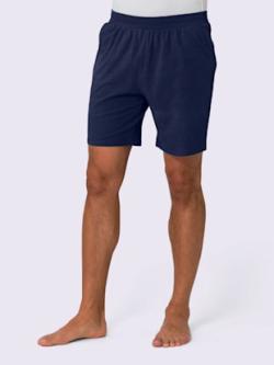 Pyjama-pantalon jersey fin , bleu nuit, taille 56/58 - MODA VILONA - Mode Femme et Homme