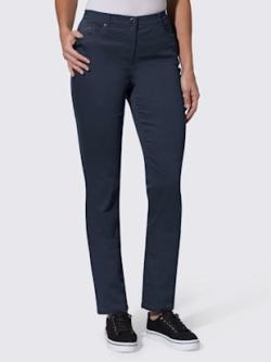 Pantalon 60% coton , marine, taille 26 - MODA VILONA - Mode Femme et Homme