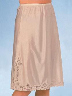 Fond de robe base dentelle , couleur chair, taille 40 - MODA VILONA - Mode Femme et Homme