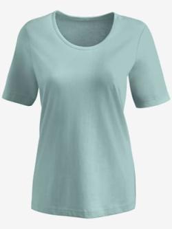 T-shirt féminin uni et confortable , menthe, taille 58 - MODA VILONA - Mode Femme et Homme
