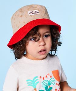 Bob bébé garçon marron et rouge imprimé cactus - 36 M
