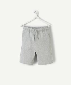 Bermuda garçon en coton bio gris - 12 A