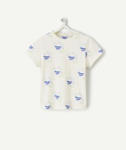 T-shirt manches courtes bébé garçon en coton bio imprimé homard - 3 M