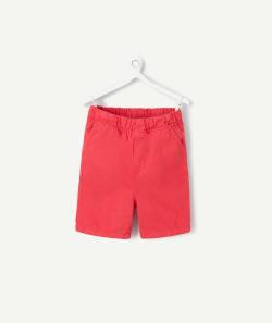 Bermuda droit bébé garçon rouge avec poches - 24 M