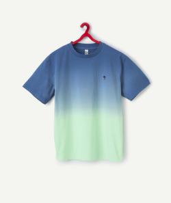 T-shirt manches courtes garçon en coton bio tie and dye - XXS
