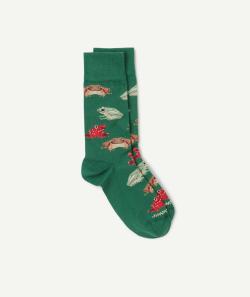 Paire de chaussettes ado avec imprimé grenouille - 41-46