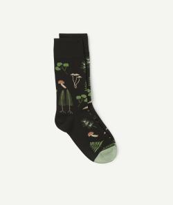 Paire de chaussettes ado avec imprimé champignon - 36-40
