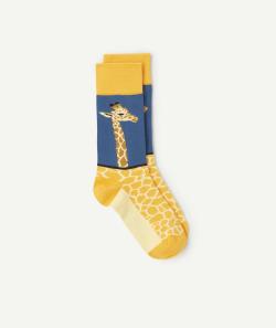 Paire de chaussettes ado girafe - 36-40
