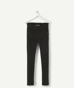 Tregging en velours noir fille - 8 A