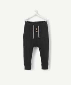 Jogging bébé garçon en fibres recyclées noir - 1 M