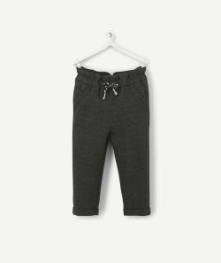 Pantalon chevron gris et noir bébé fille - 9 M