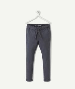 Adrien le pantalon relaxed en denim bleu gris garçon - 2 A
