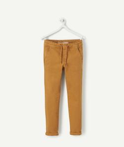 Adrien le pantalon en denim ocre slim relaxed garçon - 5 A
