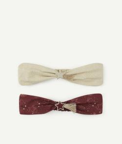 Lot de 2 bandeaux étoile fille - 8-14 A