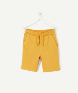 Bermuda garçon en coton jaune - 12 A