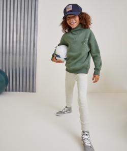 Pantalon de jogging garçon écru chiné - 12 A