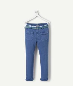 Pantalon chino garçon à poches avec ceinture - 6 A